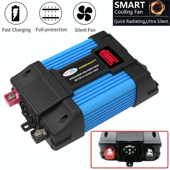 12V-110V 300W SOLIKE TECH Vehicle Inverter Sine Wave Convertor Auto Inverter