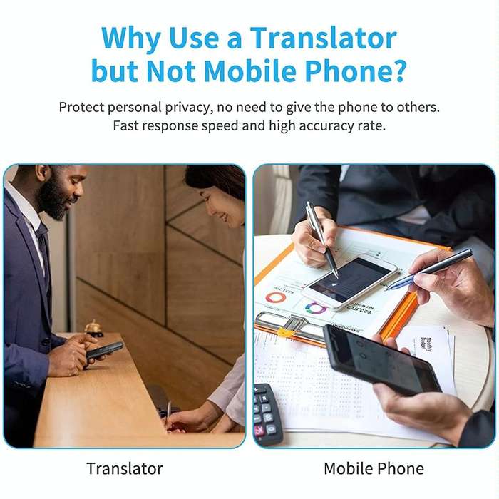 G6 Portable Instant Real Time Voice Translator Multi Language Voice Personal Travel Assistant Tra...
