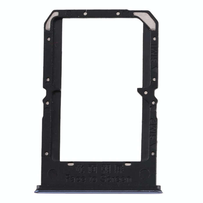 For OPPO Reno3/K7 5G/Find X2 Lite SIM Card Tray + SIM Card Tray(Blue)