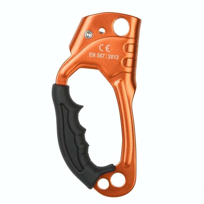 XINDA TP-8606 Outdoor Rock Climbing Aerial Work Anti-fall Handheld Rope Gripper for 8-12mm Diamet...
