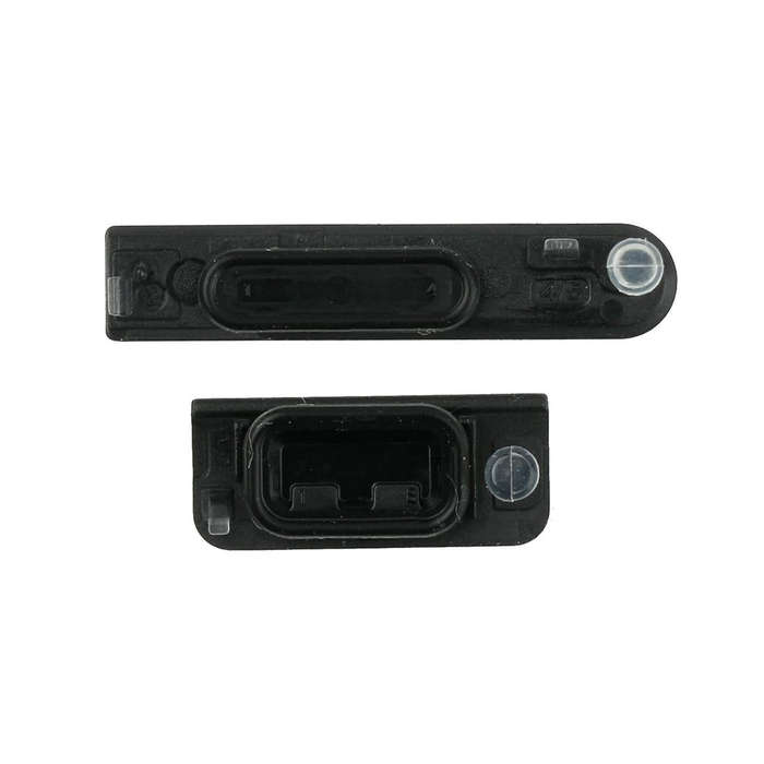 Earphone Button & Volume Button  for Sony Xperia ZR / M36h(Black)