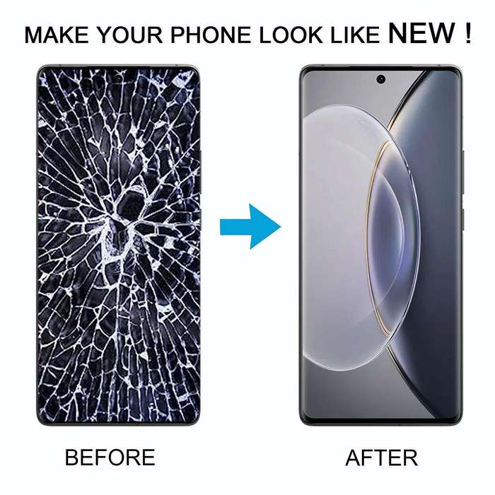 For vivo X90s Original AMOLED LCD Screen with Digitizer Full Assembly