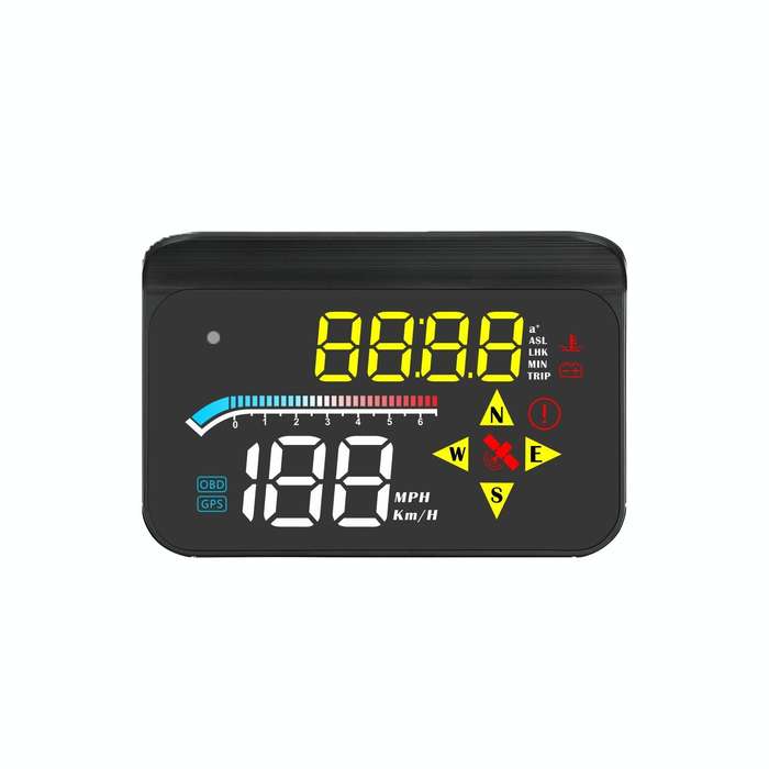 M17 Car HUD Head-up Display GPS Speed Meter Car OBD2 Diagnostic Tool