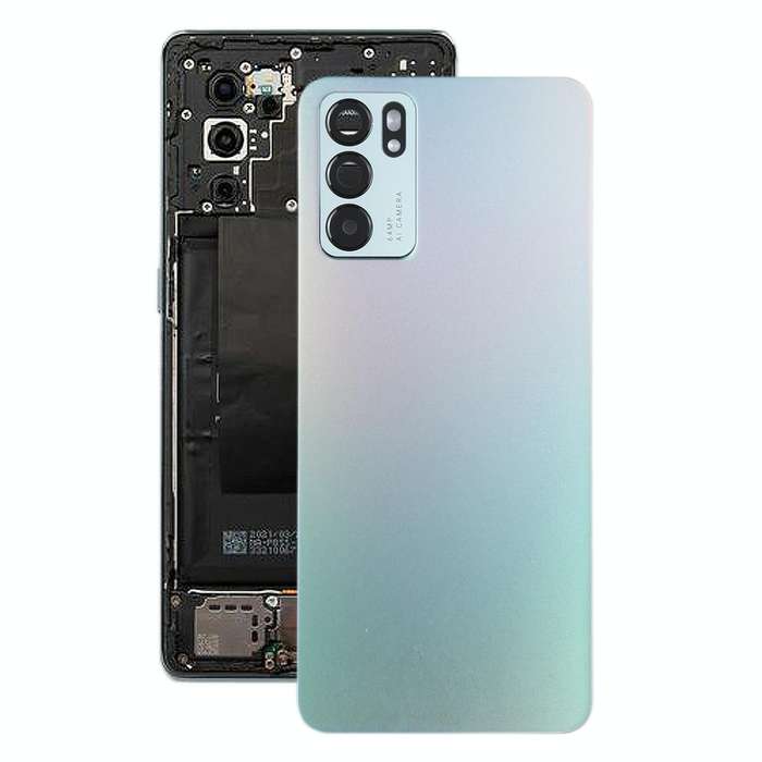 For OPPO Reno6 5G PEQM00, CPH2251 Original Battery Back Cover (Twilight)