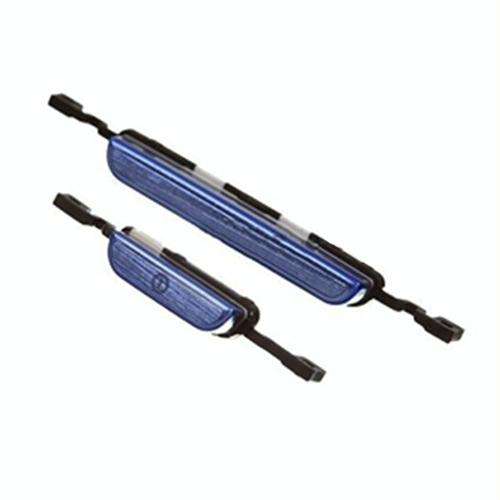 For Galaxy SIII mini / i8190 5 Pairs Power Button and Volume Control Button(Dark Blue)