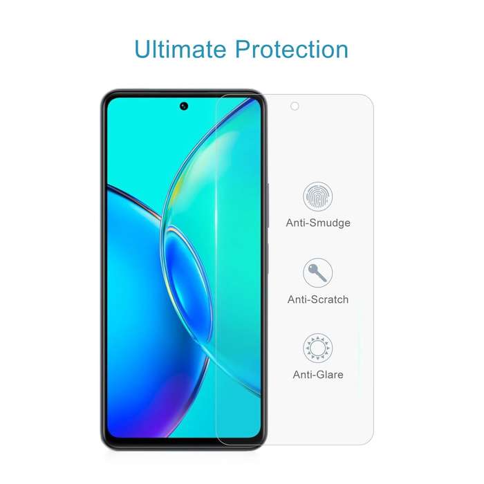 For vivo Y27s / Y77T 10pcs 0.26mm 9H 2.5D Tempered Glass Film