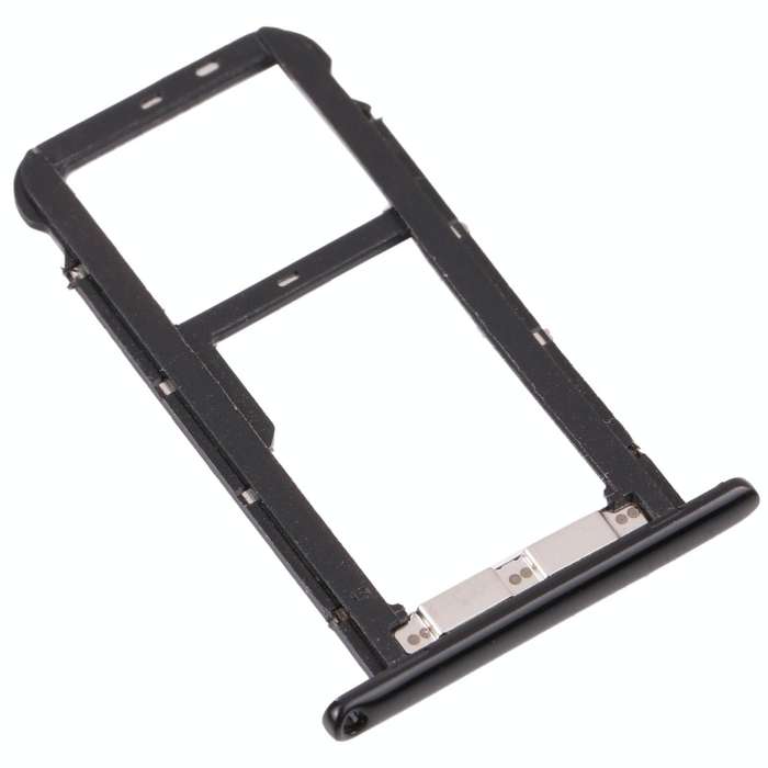 SIM Card Tray + Micro SD Card Tray for ZTE Blade A7 2019 (Black)