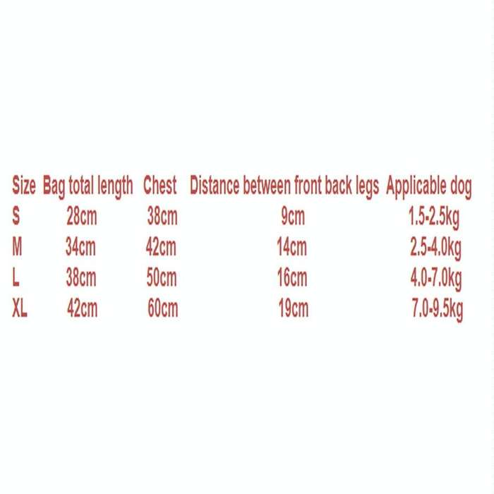 Traveling Portable Pet Chest Backpack Pet Carrier Bag, Size:M(Rainbow striped)