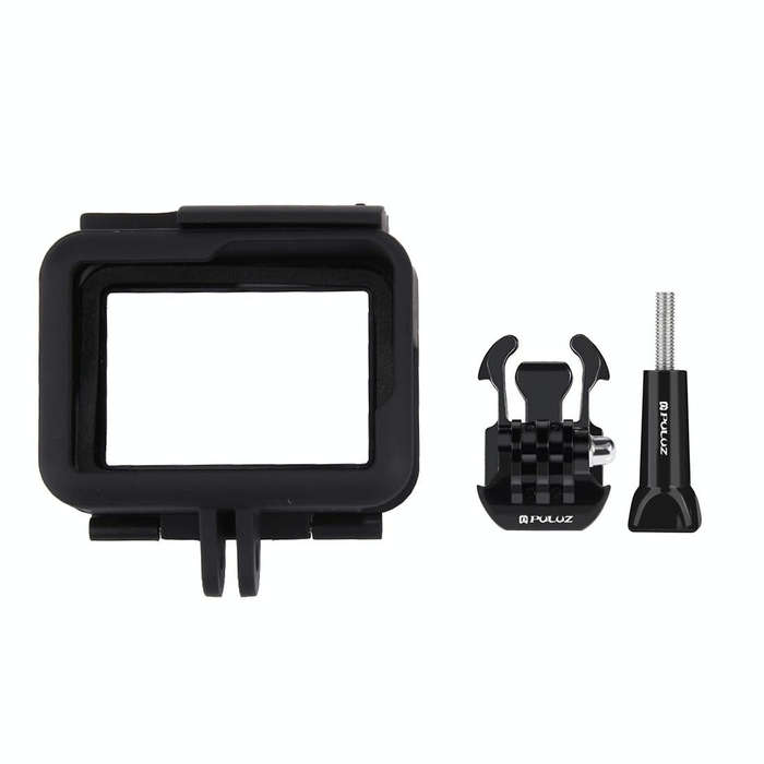 PULUZ ABS Plastic Housing Shell Frame Mount Protective Case Cage with Pedestal and Long Screw for...