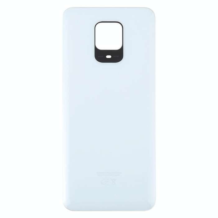 For Xiaomi Redmi Note 9 Pro India OEM Glass Battery Back Cover(White)