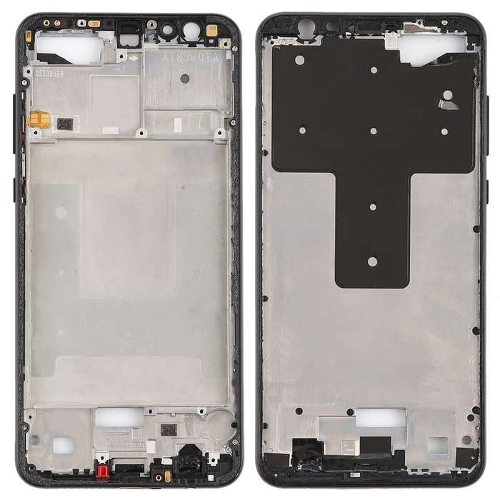 Front Housing LCD Frame Bezel for Huawei nova 2s(Black)