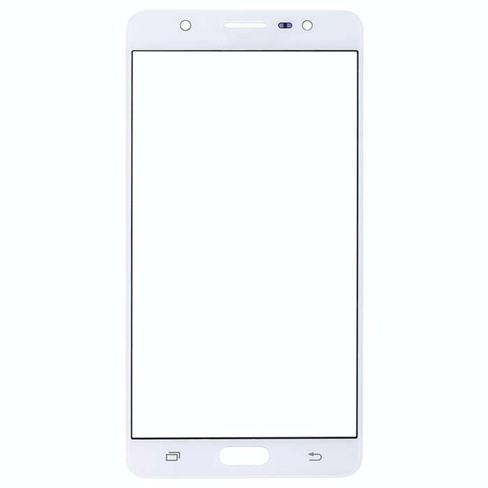 For Samsung Galaxy J7 Max 10pcs Front Screen Outer Glass Lens (White)