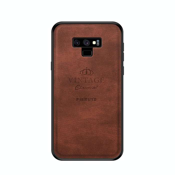 PINWUYO Shockproof Waterproof Full Coverage PC + TPU + Skin Protective Case for Galaxy Note 9 (Br...
