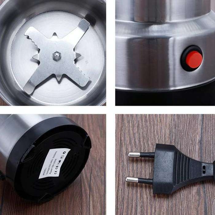 Household Whole Grain Crushing Machine Coffee Grinder EU Plug