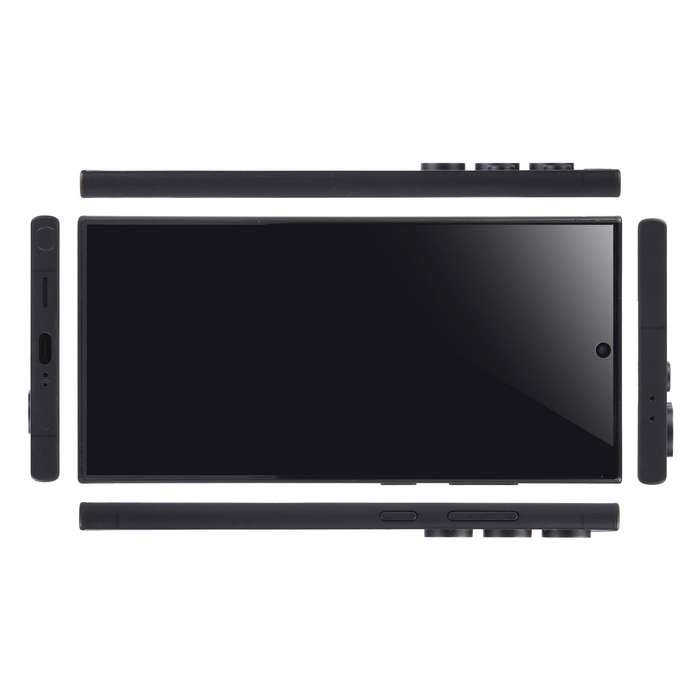 For Samsung Galaxy S24 Ultra 5G Black Screen Non-Working Fake Dummy Display Model (Black)