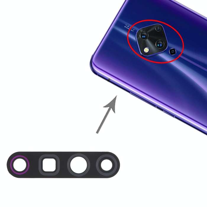 For Infinix S5 10pcs Back Camera Lens