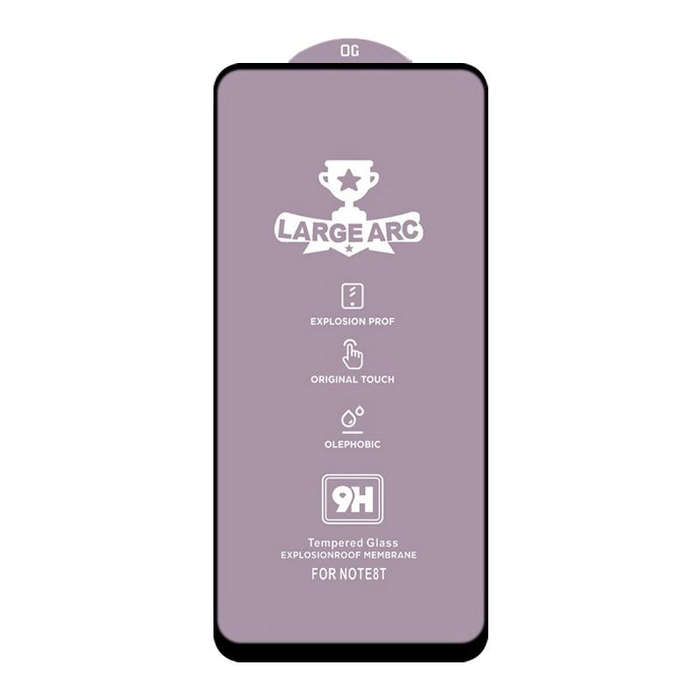 For Samsung Galaxy A11 25 PCS 9H HD Large Arc High Alumina Full Screen Tempered Glass Film