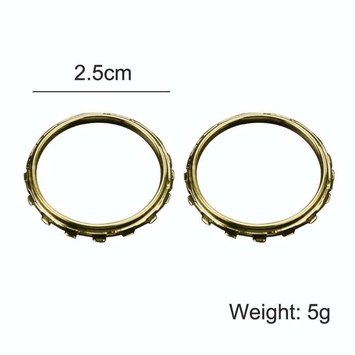 For Xbox One Elite 1pair 3D Replacement Ring Handle Accessories, Color: Red Plating