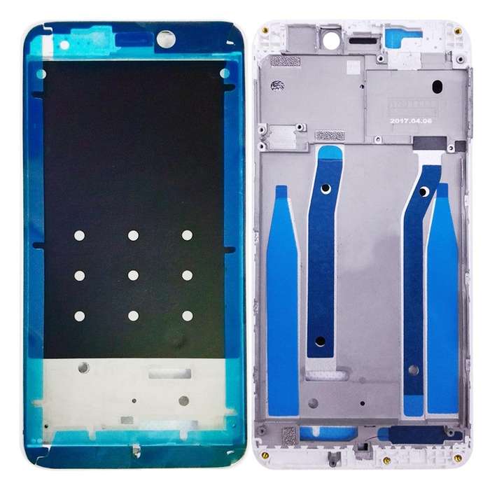 For Xiaomi Redmi 4X Front Housing LCD Frame Bezel(White)
