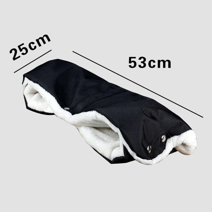 2 Pairs Baby Stroller Warm Gloves Modified Version of the Cart Out of the Wind And Antifreeze Glo...