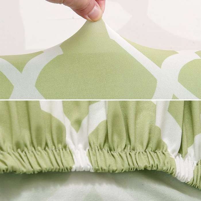 Universal Simple Stretch Chair Cover(Grey Green)