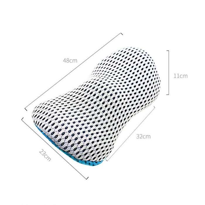 Car Supplies Lumbar Support Memory Foam Car Backrest Lumbar Cushion Seat Cushion Lumbar Pillow, C...