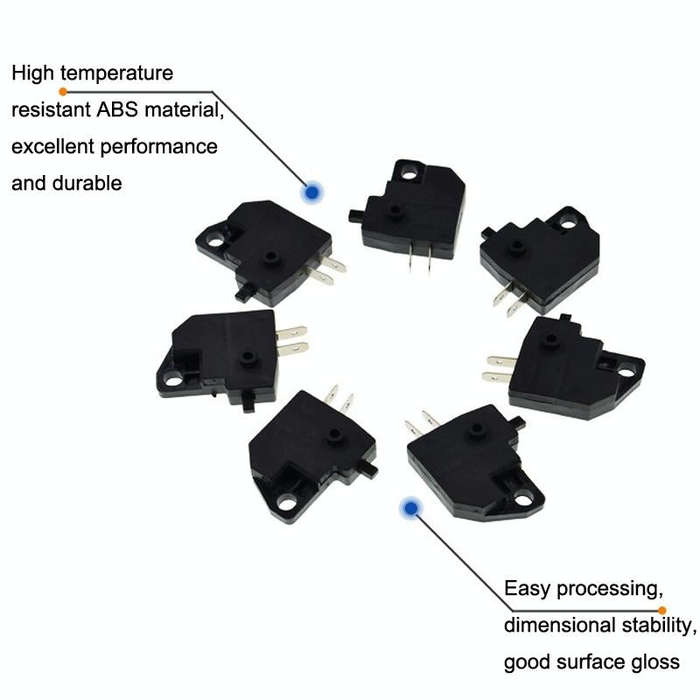 50 PCS Motorcycle Electric Vehicle Upper Pump Brake Switch Disc Brake(Left)