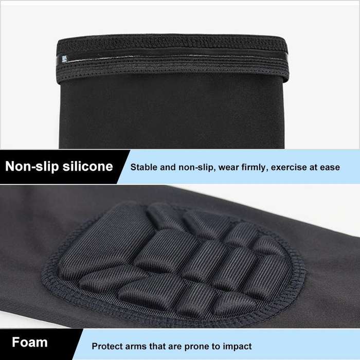 Basketball Sleeve Cellular Anti-collision Anti-slip Compression Elbow Protective Gear, Size:XL(Bl...