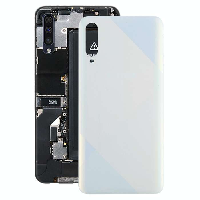 For Samsung Galaxy A50s SM-A507F Battery Back Cover (White)