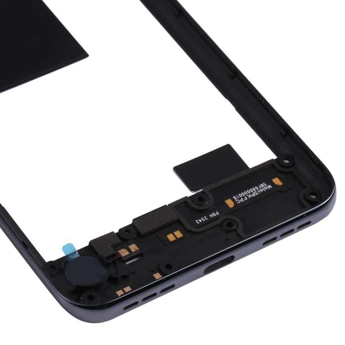 Original Middle Frame Bezel Plate for TCL 20L / 20 Lite T774H, T774B (Black)