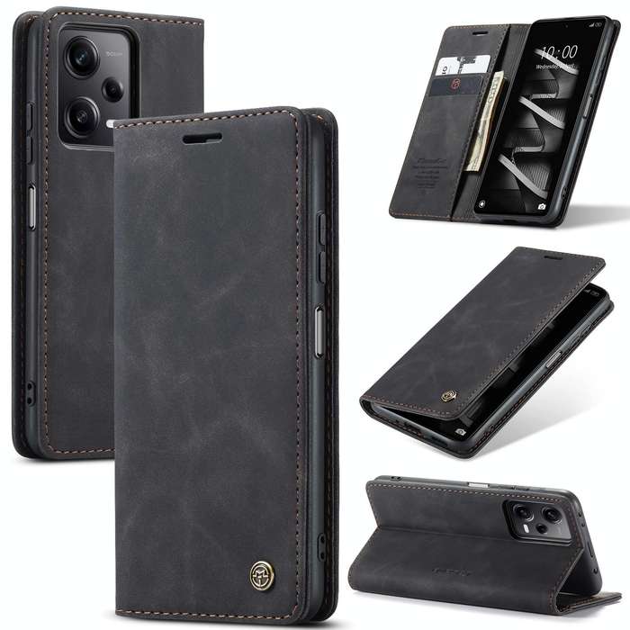For Xiaomi Redmi Note 12 Pro 5G / Poco X5 Pro CaseMe 013 Multifunctional Horizontal Flip Leather ...