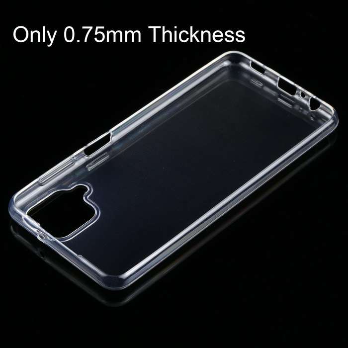 For Samsung Galaxy A12 0.75mm Ultra-thin Transparent TPU Soft Protective Case