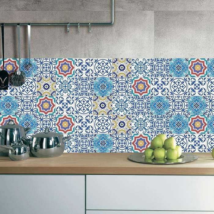 Thickened 3D Self-Adhesive Wall Tile Sticker Kitchen Oil-Proof PVC Sticker(002)
