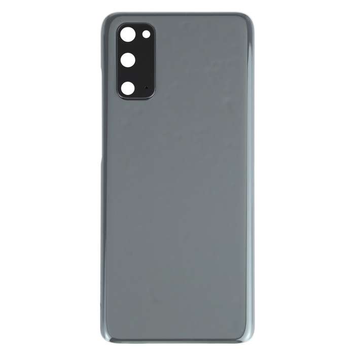 For Samsung Galaxy S20 Battery Back Cover with Camera Lens Cover (Grey)