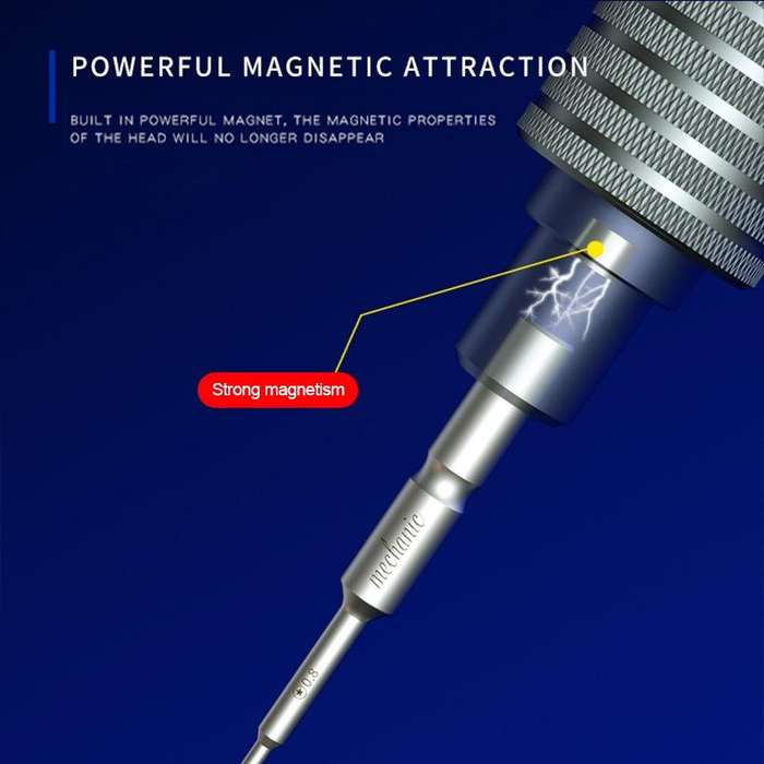MECHANIC Mortar Mini iShell Five Star 0.8mm Phone Repair Precision Screwdriver