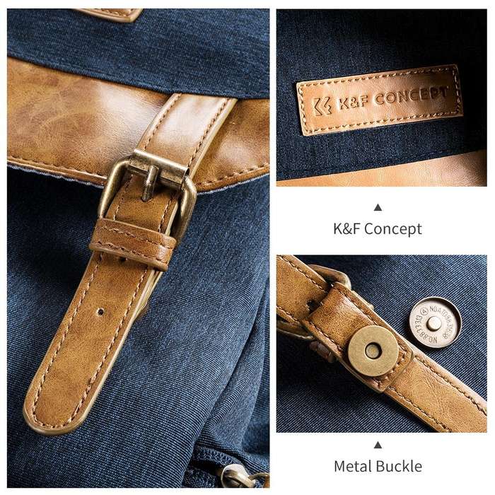 K&F CONCEPT KF13.066V10 Large Capacity Multifunctional Camera Backpack Double Shoulders Bag