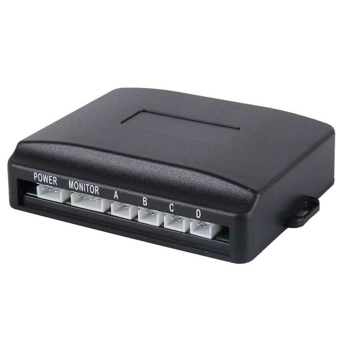 Car Buzzer Reverse Backup Radar System - Premium Quality 4 Parking Sensors Car Reverse Backup Rad...