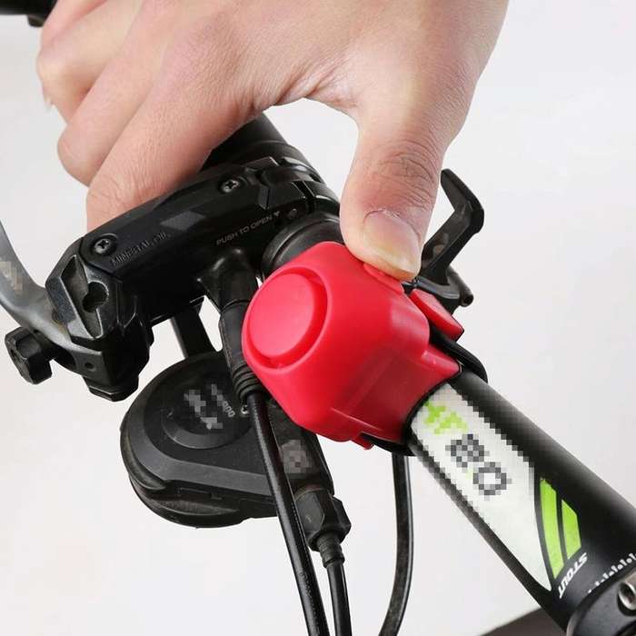 Bicycle Electric Horn , with Bell(Black)