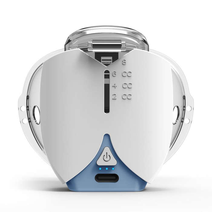 Hands-free Wearable Micro-mesh Nebulizer for Adults and Children ,Style: USB Style(Blue White)