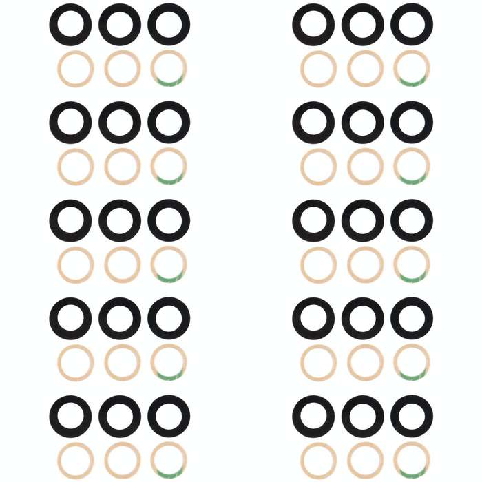 For Samsung Galaxy A04s SM-A047F 10set Back Camera Lens