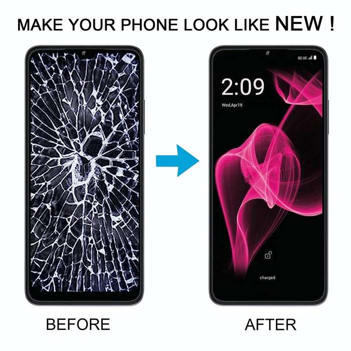 For T-Mobile REVVL 6X 5G LCD Screen with Digitizer Full Assembly