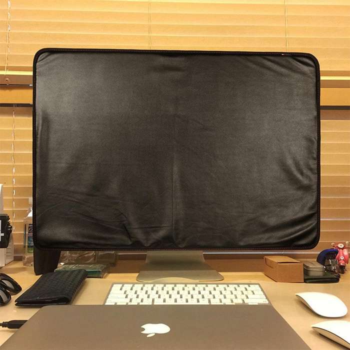 For 27 inch Apple iMac Portable Dustproof Cover Desktop Apple Computer LCD Monitor Cover with Poc...
