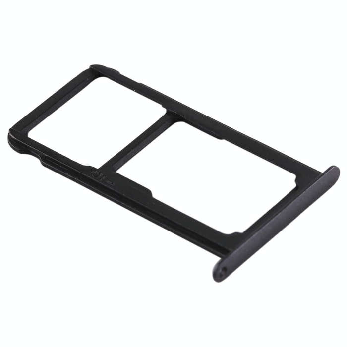 SIM Card Tray + SIM Card Tray / Micro SD Card for Huawei P9 Lite(Black)