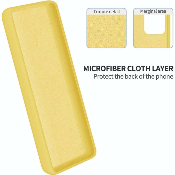 For vivo V27e / S16e Pure Color Liquid Silicone Shockproof Phone Case(Yellow)