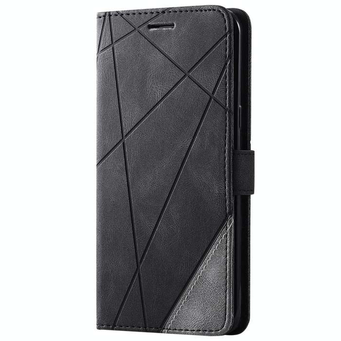 For Samsung Galaxy S8 Plus Skin Feel Splicing Horizontal Flip Leather Case with Holder & Card Slo...