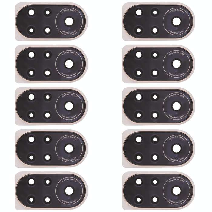 For Huawei Nova 8 Pro 5G  10pcs Camera Lens Cover (Gold)