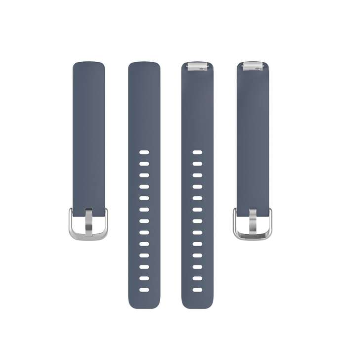 For Fitbit Inspire 2 TPE Watch Band, Size:S(Grey)