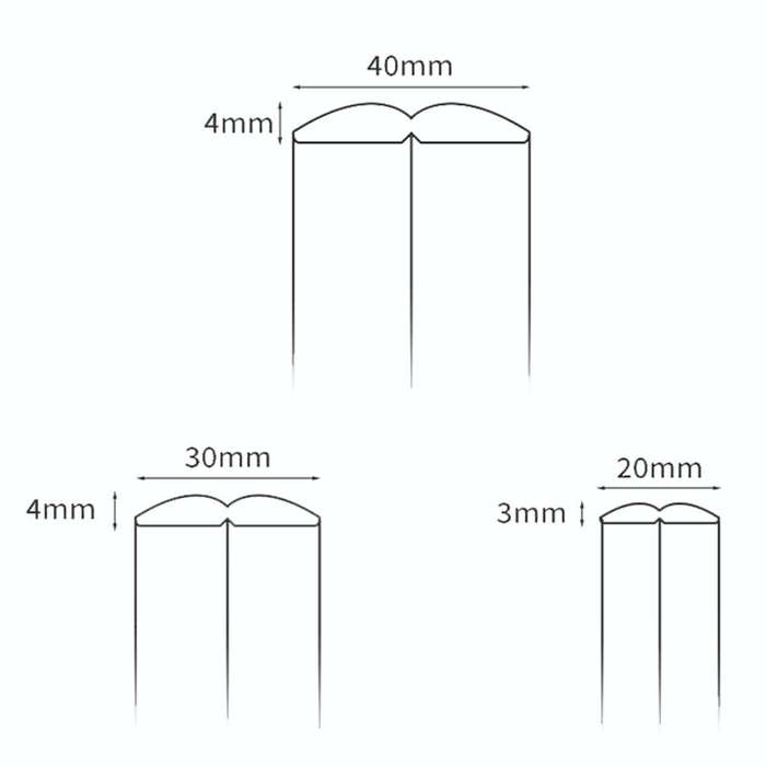 PVC Household Transparent Anti-collision Strip Furniture Soft Edge Protector, Specification: 1 cm...