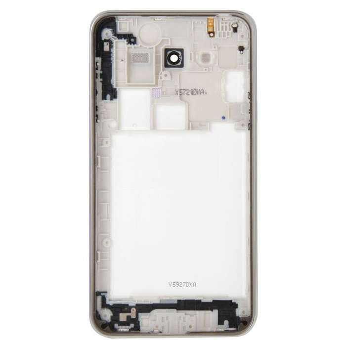 For Galaxy J7 Full Housing Cover (Middle Frame Bezel + Battery Back Cover) (White)