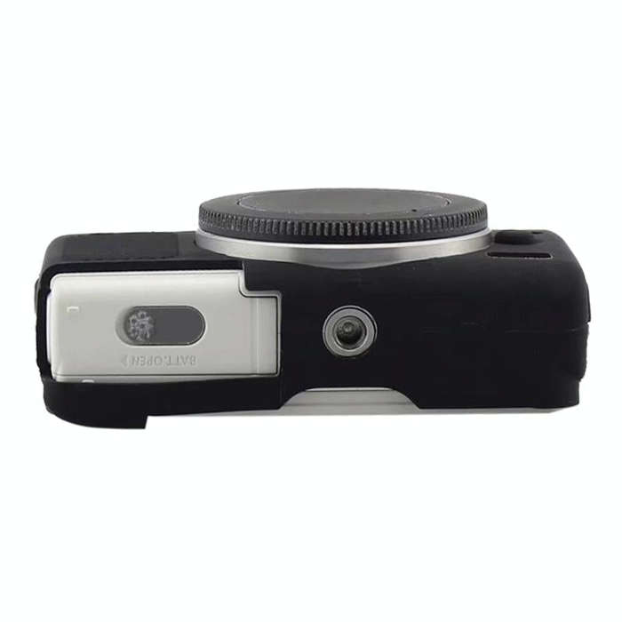 Soft Silicone Protective Case for Canon EOS M200 (Black)